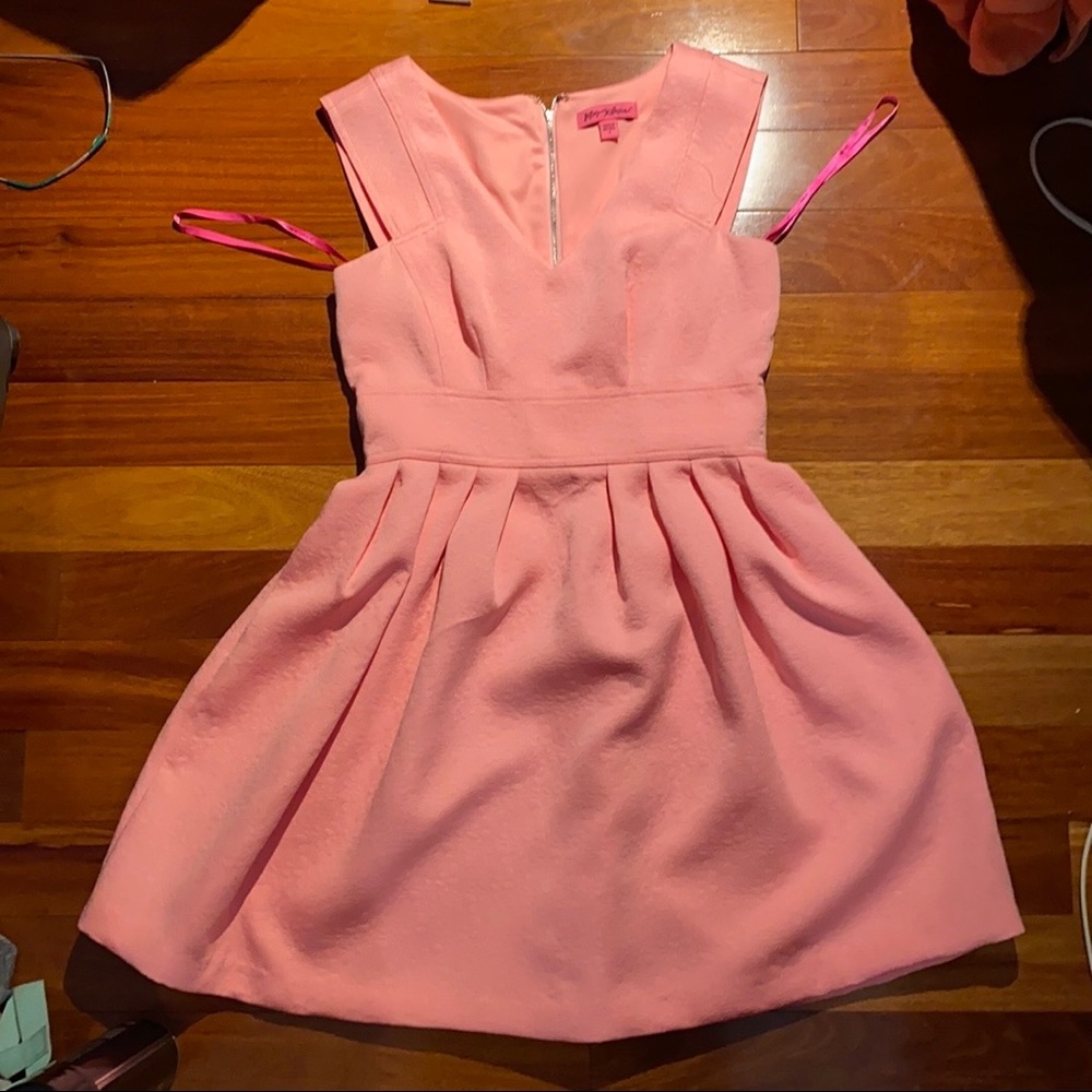 Betsey Johnson pink dress